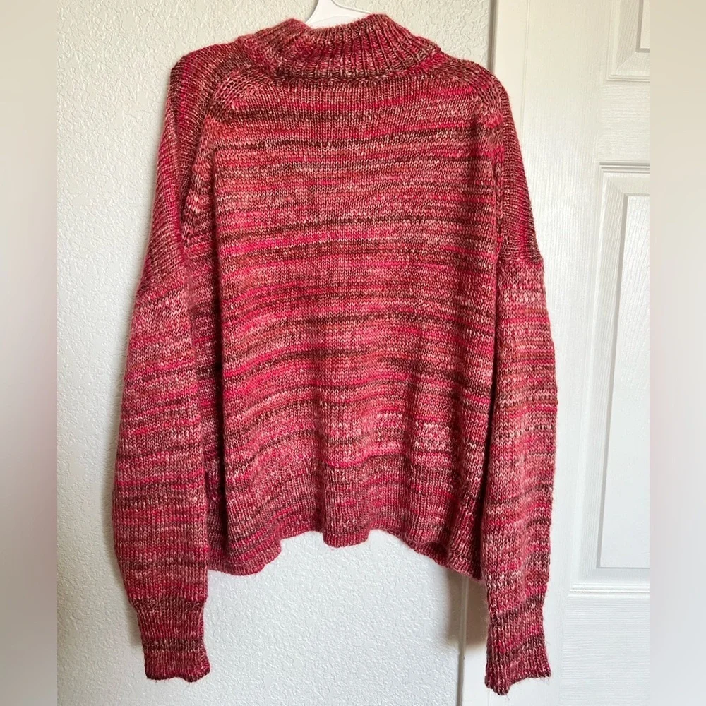 J. Crew Space-dyed Mockneck Sweater